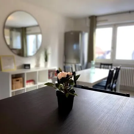 10Min Bus Strasbourg Centre-Parking Prive-Wifi-Tv Apartment Bischheim Exterior photo